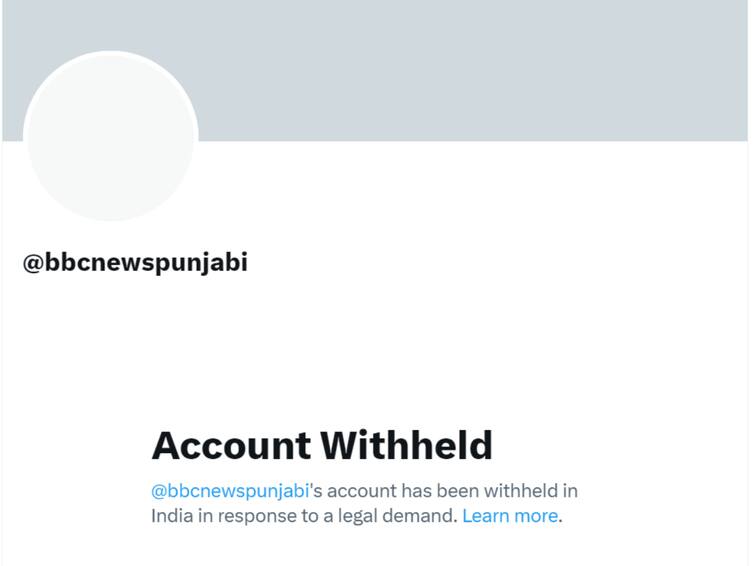Twitter Blocks BBC's Punjabi Twitter Handle Amid Crackdown On Khalistani Supporter Amritpal Singh Twitter Blocks BBC's Punjabi Handle Amid Crackdown On Khalistani Supporter Amritpal Singh