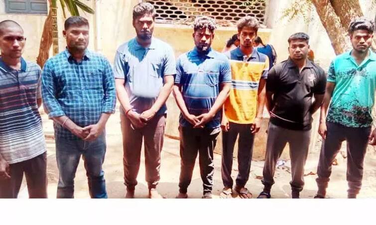 7 people surrender in Trichy court in Puducherry BJP leader's murder case TNN புதுச்சேரி பாஜக பிரமுகர் கொலை வழக்கில்  7 பேர் திருச்சி கோர்ட்டில் சரண்