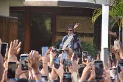 చేతికి కట్టుతో ఫ్యాన్స్‌ను కలిసిన అమితాబ్ - మళ్లీ సెట్స్ మీదకు ఎప్పుడు వస్తారో?