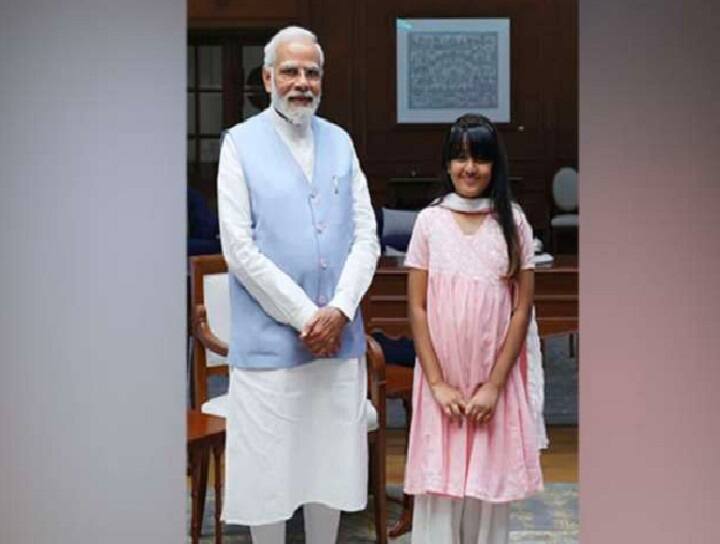 Know why BJP MP's 10-year-old daughter calls 'Ajoba' PM Modi the 'coolest' person? தாத்தா மோடி.. கூல் பெர்சன்... பிரதமர் மோடிக்கு சர்டிஃபிகேட் கொடுத்த 10 வயது சிறுமி