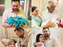 Tejaswi Yadav Daughter: लालू प्रसाद यादव के घर गूंजी किलकारी, बहू राजश्री ने बेटी को दिया जन्म, यहां देखें परिवार की खास तस्वीरें