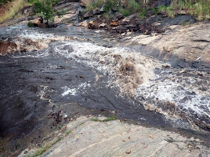 தேனி: கும்பக்கரை அருவியில் நீர்வரத்து அதிகரிப்பு - சுற்றுலா பயணிகள் குளிக்க மீண்டும் தடை