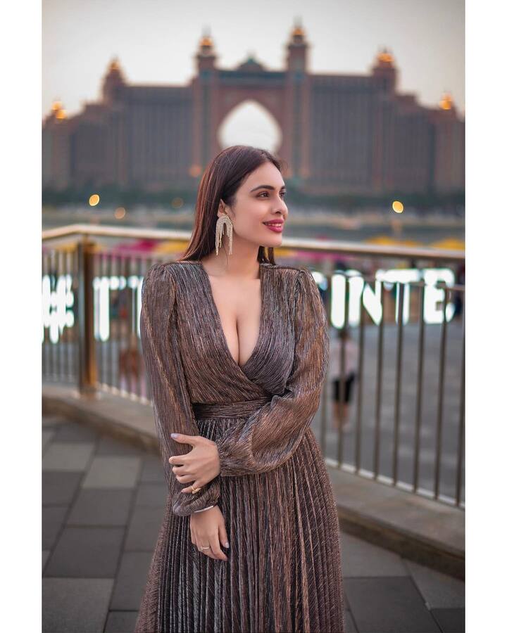 ભોજપુરી એક્ટ્રેસ  નેહા મલિક સોશિયલ મીડિયા પર પોતાના લુકથી ફેન્સને ઘાયલ કરતી રહે છે.