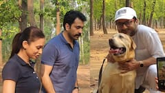 সোনাঝুরিতে 'রক্তবীজ'-এর শ্যুটিংয়ে ব্যস্ত আবির-মিমি, নতুন 'অতিথি'-কে নিয়ে খুনসুটি শিবপ্রসাদের