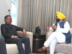 पंजाब के CM भगवंत मान से मिले सीएम सुक्खू, वॉटर सेस को लेकर पंजाब की शंका को किया दूर