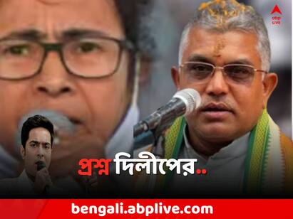 Dilip Ghosh attacks Mamata Banerjee Abhishek Banerjee on DA Dharna Mancha issue Dilip on Mamata: কেন আর জায়গা নেই কলকাতায় ? মমতা-অভিষেকের সভা ঘিরে বিস্ফোরক দিলীপ