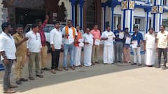 தியாகராஜர் கோவில் கிழக்கு கோபுர வாசலில் கழிவறை கட்ட இந்து அமைப்புகள் எதிர்ப்பு