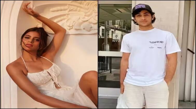 agastya-nanda-blows-a-kiss-to-rumoured-girlfriend-suhana-khan-and-escorts-her-to-car ਸ਼ਾਹਰੁਖ ਖਾਨ ਦੀ ਧੀ ਸੁਹਾਨਾ ਖਾਨ ਅਮਿਤਾਭ ਬੱਚਨ ਦੇ ਦੋਹਤੇ ਨੂੰ ਕਰ ਰਹੀ ਡੇਟ, ਦੋਵਾਂ ਦਾ ਇਕੱਠੇ ਵੀਡੀਓ ਹੋ ਰਿਹਾ ਵਾਇਰਲ