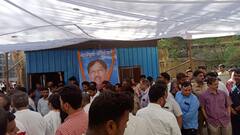 Girish bapat Death : खासदार गिरीश बापट यांच्या अंत्ययात्रेला सुरुवात; कार्यकर्त्यांची आलोट गर्दी