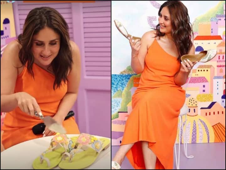 Kareena Kapoor forgot the difference between real and fake shoes, felt scared even while eating shoe-shaped cake, watch video