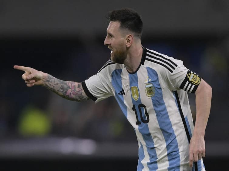 Lionel Messi Goes Past 100 International Goals With Hat-Trick Against Curacao Viral Video WATCH: Lionel Messi Goes Past 100 International Goals With Hat-Trick Against Curacao