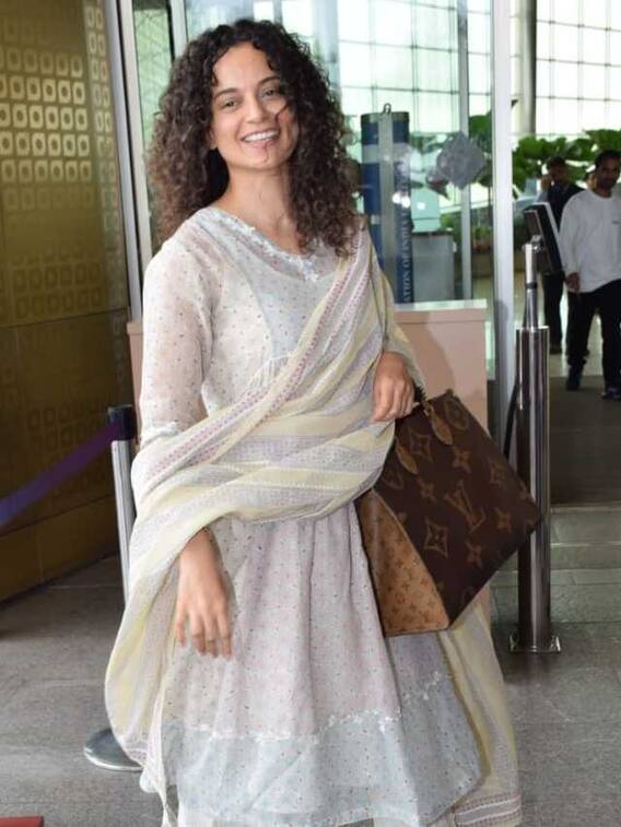 Kangana Ranaut Is All About Grace In Latest Airport Look In A Suit