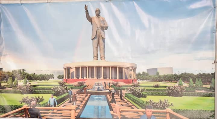 These are the features of the largest Ambedkar statue in the country Ambedkar Statue: దేశంలోనే అతిపెద్ద అంబేద్కర్ విగ్రహం ప్రత్యేకతలేంటో తెలుసా?