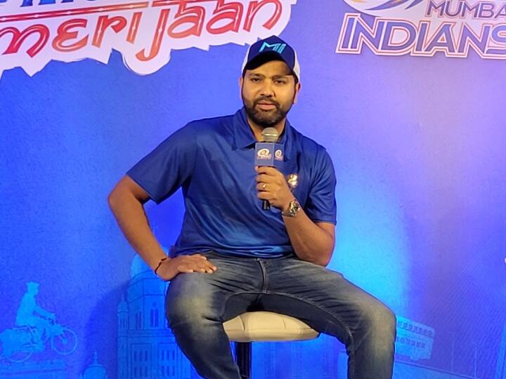 Before IPL 2023 Rohit Sharma said Captaining & playing for Mumbai Indians into the 10th year, it has been a special journey IPL 2023: मुंबई इंडियंस की लगातार 10वें साल कप्तानी करने पर रोहित शर्मा ने कही दिल छू लेने वाली बात