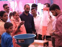 कोल्हापूर : राधानगरी तालुक्यातील राशिवडे बुद्रुकमधील जिल्हा कृषी प्रदर्शनास भरघोस प्रतिसाद