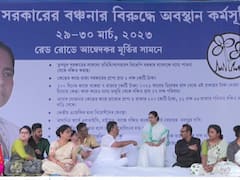 Mamata Banerjee Begins 48-Hour 'Dharna' Against Centre In Kolkata Ahead Of Panchayat Polls