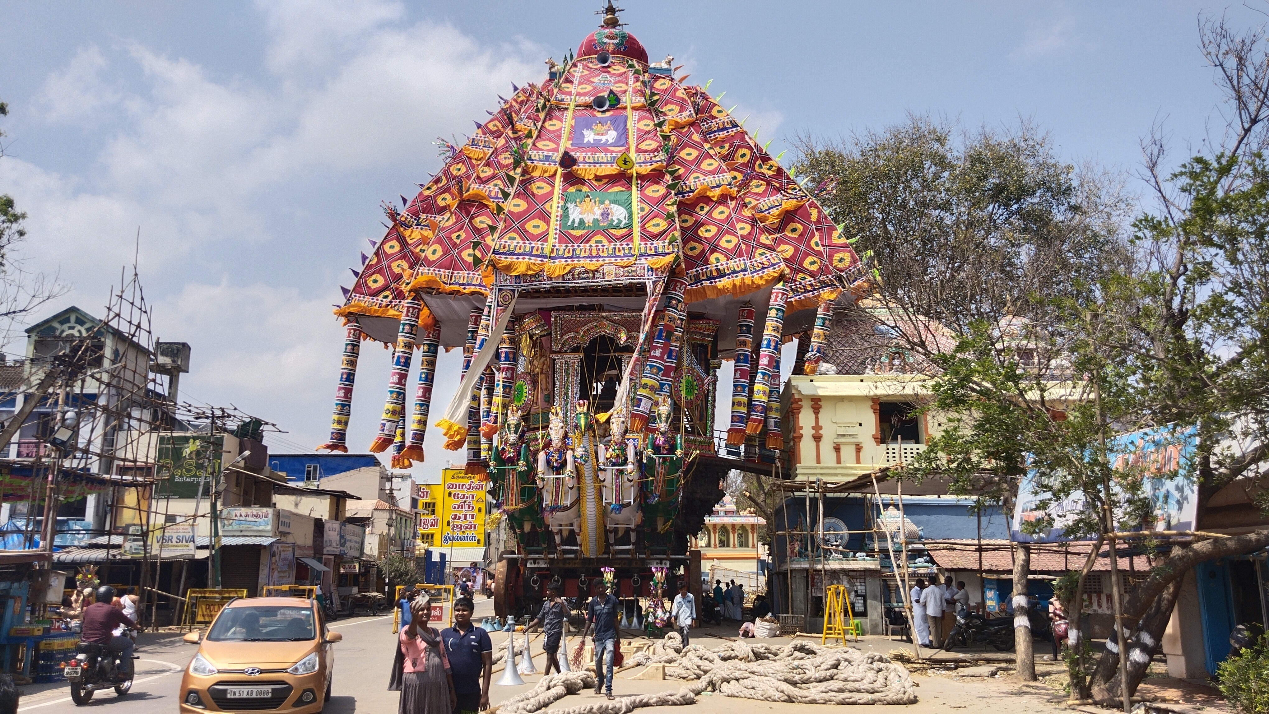 Thiruvarur Car Festival:  திருவாரூர் தேரோட்டம் -  பாதுகாப்பு பணியில் 1500 காவலர்கள்