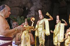 In Pics: శ్రీవారి ఆలయంలో వైభవంగా శ్రీరామనవమి ఆస్థానం, రామచంద్రమూర్తికి స్నపన తిరుమంజనం చూసేయండి