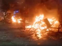Bengal: Violence Erupts During Ram Navami Procession In Howrah, Vehicles Torched