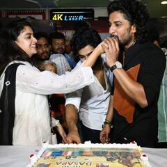 Dasara: முதல் நாளிலேயே முத்திரை பதித்த ‘தசரா’..பாசிடிவ் விமர்சனங்களை கேக் விட்டி கொண்டாடிய படக்குழு!