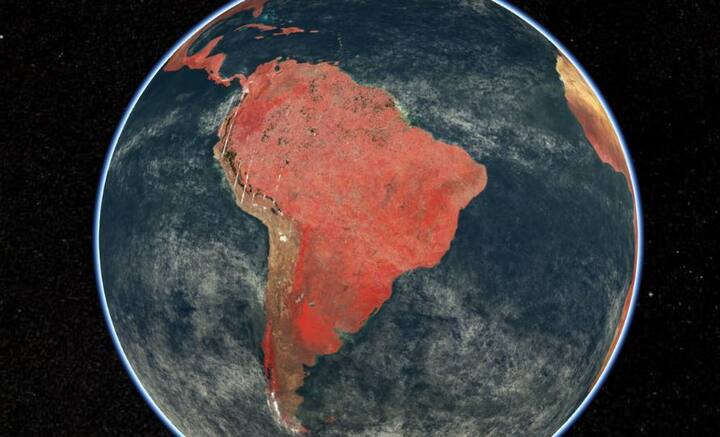 মহাকাশ থেকে নজরদারি চালানো কৃত্রিম উপগ্রহ Oceansat-3 ওই ছবি তুলেছে। ওশিয়ান কালার মনিটর সেন্সর ব্যবহার করে ওই ছবিগুলি তোলা হয়েছে।