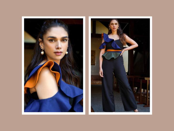 Aditi Rao Hydari was recently seen in a colourful jumpsuit looking vibrant in it. Here are the pictures.