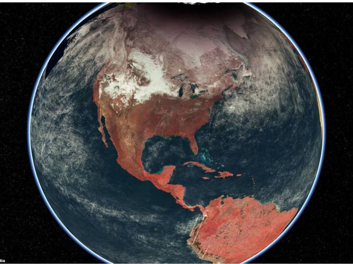 The images captured by the Ocean Colour Monitor provide information about global vegetation cover on land and ocean biota. EOS-06 is also called OceanSat-3. It is a nanosatellite which was launched by ISRO as part of the PSLV-C54 mission on November 26, 2022. (Photo: Twitter/@isro)