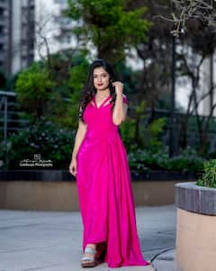 Janaki Kalaganaledu Priyanka Jain: పింక్ గులాబీలా మెరిసిన 'జానకి కలగనలేదు' ప్రియాంక జైన్