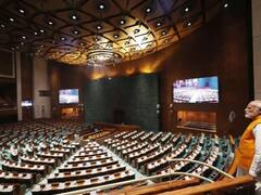 New Parliament Building Photos: पीएम मोदी ने नए संसद भवन का किया निरीक्षण, देखें तस्वीरें