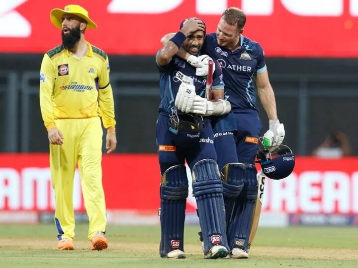 IPL 2023 1st match CSK vs GT Hardik Pandya Gujarat Titans predicted playing 11 Gujarat Titans vs Chennai Super Kings IPL 2023 Match 1: चेन्नई के खिलाफ मैच में ऐसी हो सकती है गुजरात टाइटंस की प्लेइंग इलेवन, डेविड मिलर नहीं होंगे उपलब्ध