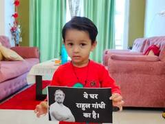 Rahul Gandhi Row: తమ ఇళ్లే రాహుల్ గాంధీ ఇల్లంటూ పోస్టర్లు - చిన్నారుల నుంచి ముసలి వాళ్ల వరకు ప్రచారం