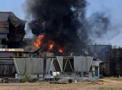 कानपुर देहात की मिल में लगी भीषण आग, काबू पाने में नाकाम रहीं दमकल की गाड़ियां