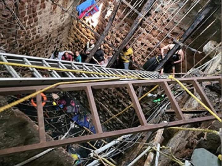 Indore Tragedy Madya Pradesh Indore Temple Stepwell Collapses During Ram Navami Celebrations 34 People Died  Indore Tragedy: మధ్యప్రదేశ్ లో దారుణం - గుడిలో కూలిన మెట్లబావి, 35 మంది మృతి!