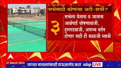 Chhatrapati Sambhaji Nagar MVA Sabha : संभाजीनगरमधील मविआच्या सभेला पोलिसांची अटी शर्तीसह परवानगी