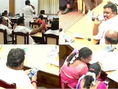 செல்பி எடுப்பது, போன் பேசுவது, ஆன்லைனில் ஆர்டர்....சேலம் மாமன்ற உறுப்பினர்கள் அட்ராசிட்டி