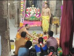 ராம நவமியை முன்னிட்டு நீலமேகப் பெருமாள் கோவிலில் திருக்கல்யாண உற்சவம்