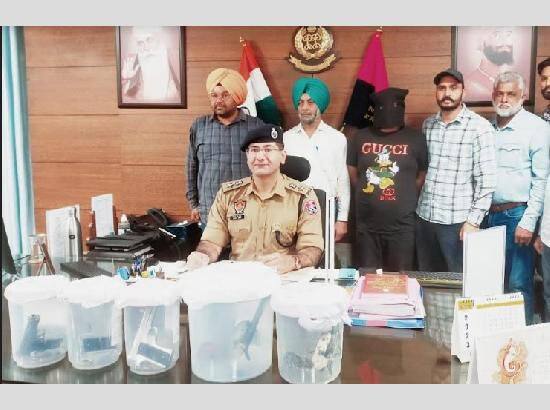 Jaggu Bhagwanpurias accomplice arrested with weapons Punjab Police: ਜੱਗੂ ਭਗਵਾਨਪੁਰੀਆ ਦਾ ਸਾਥੀ ਅਸਲ੍ਹੇ ਸਮੇਤ ਗ੍ਰਿਫ਼ਤਾਰ, ਪੁਲਿਸ ਨੇ ਫੇਲ੍ਹ ਕੀਤੇ ਖਤਰਨਾਕ ਮਨਸੂਬੇ