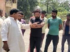 सीतापुर में निर्माण कार्य में गड़बड़ी मिली तो आगबबूला हुए विधायक, खुद फावड़े से उखाड़ने लगे ईंटें, कहा-सुधर...