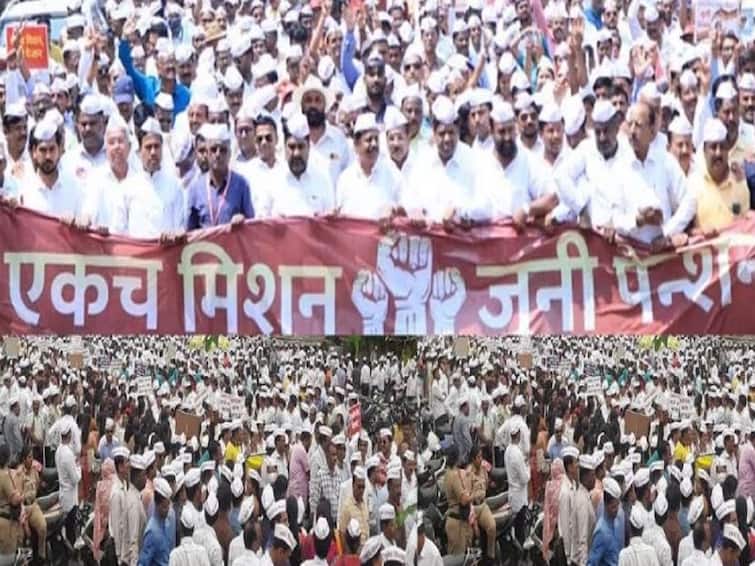 Maharashtra old pension scheme Strike State govt will cut the salary of the striking government  employee  Government Employees : संपकाळातील कर्मचाऱ्यांच्या वेतनाला कात्री, पगारातून 1200 कोटींची कपात, 17 लाख कर्मचाऱ्यांना फटका  