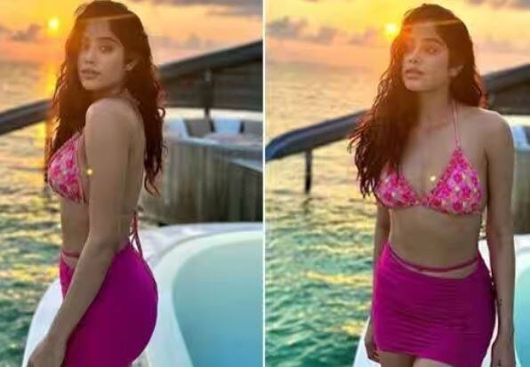 Janhvi Kapoor Pics: જાહ્નવી કપૂરે બોલિવૂડમાં પોતાની એક અલગ ઓળખ બનાવી છે. અભિનેત્રી સોશિયલ મીડિયા પર ખૂબ જ એક્ટિવ રહે છે.  જ્યાં તેણે તાજેતરમાં લેટેસ્ટ ફોટોશૂટની કેટલીક તસવીરો શેર કરી છે.