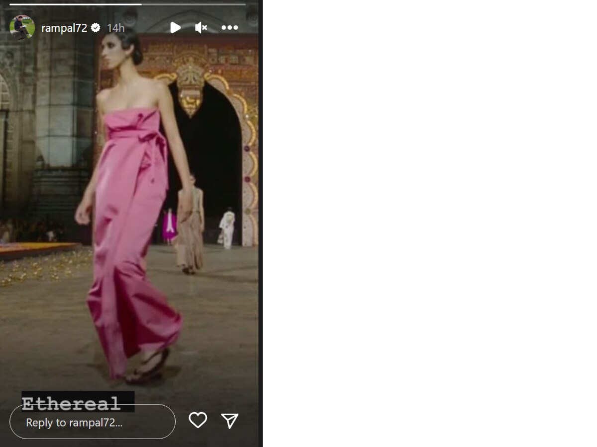 Arjun Rampal's Daughter Myra Makes Her Dior Mumbai Runway Debut, Girlfriend Gabriella Reacts