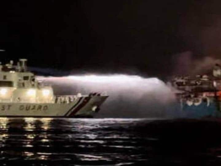 31 people died in Philippine Ferry Fire accident Philippines Accident: நள்ளிரவில் நடுக்கடலில் தீப்பிடித்த கப்பல்.. அலறிய பயணிகள்.. 31 பேர் உயிரிழப்பு