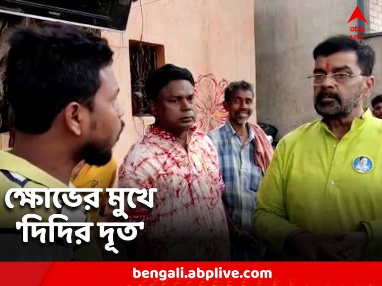 Awas Yojana house, complaint of non-supply of drinking water, anger surrounding didir doot in Birbhum Birbhum News: আবাস যোজনার বাড়ি, পানীয় জল না মেলার অভিযোগ, দিদির দূতদের ঘিরে ক্ষোভ বীরভূমে