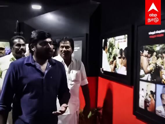 VIjay Sethupathi : முதல்வர் ஸ்டாலினின் புகைப்பட கண்காட்சி.. வியந்து பார்த்த விஜய்சேதுபதி