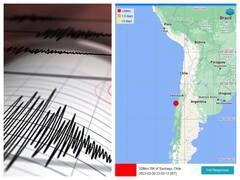 Chile Earthquake : சிலி நாட்டில் பயங்கர நிலநடுக்கம்... ரிக்டர் அளவில் 6.2 ஆக பதிவு... அலறிய மக்கள்...!