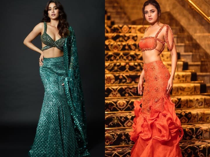 Celebrities Lehenga Look: आजकल लड़कियों को सेलिब्रिटीज का लुक रिक्रिएट करते देखा गया है ,इसलिए आज हम आपके लिए लाए हैं सेलिब्रिटीज के वो लहंगा लुक जिन्हें आप पार्टी हो या शादी किसी भी जगह अपना सकती हैं