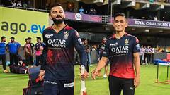 আরসিবি ক্যাম্পে বন্ধু বিরাটের সঙ্গে আড্ডায় মাতলেন সুনীল, অনুশীলনে নিলেন দুরন্ত ক্যাচও