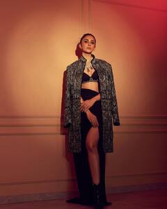 Rakul Preet Singh Looks Stunning In A Black Co-Ord Set. See Pics