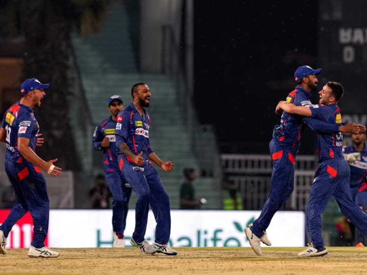 LSG vs DC, Match Highlights: Delhi Capitals kneel down in front of Mark Wood, Lucknow Super Giants win the match by 50 runs