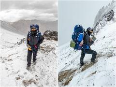 विश्व रिकॉर्ड बनाने के लिए बर्फ से ढके ज्वालामुखी के ऊपर रह रही महिला, लाखों महिलाओं के लिए बनी प्रेरणा